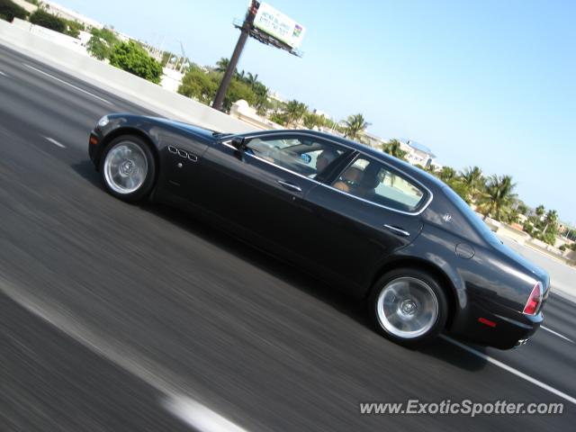 Maserati Quattroporte spotted in West Palm Beach, Florida