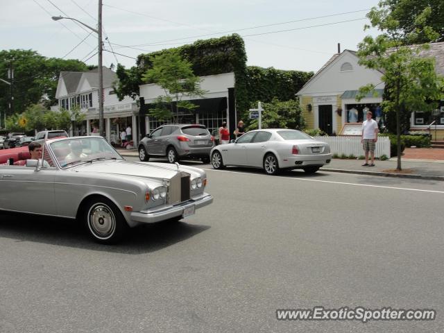 Maserati Quattroporte spotted in Cape cod, Massachusetts