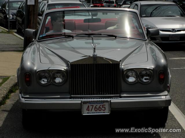 Rolls Royce Corniche spotted in Cape cod, Massachusetts