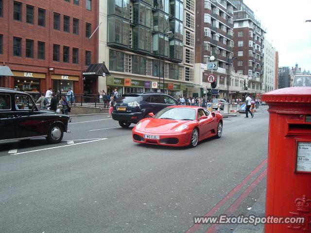 Ferrari F430 spotted in London, United Kingdom