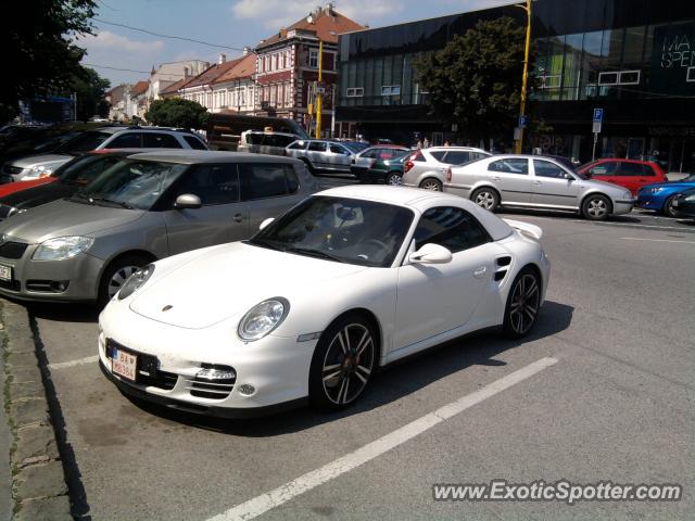 Porsche 911 Turbo spotted in Kosice, Slovakia