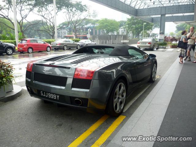 Lamborghini Gallardo spotted in Singapore, Singapore