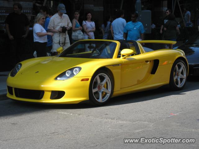 Porsche Carrera GT spotted in Toronto Ontario, Canada