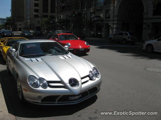 Mercedes SLR spotted in Toronto Ontario, Canada