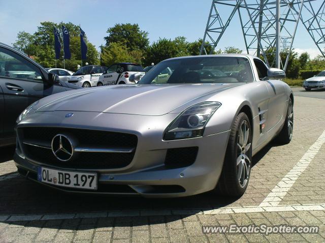 Mercedes SLS AMG spotted in Wilhelmshaven, Germany