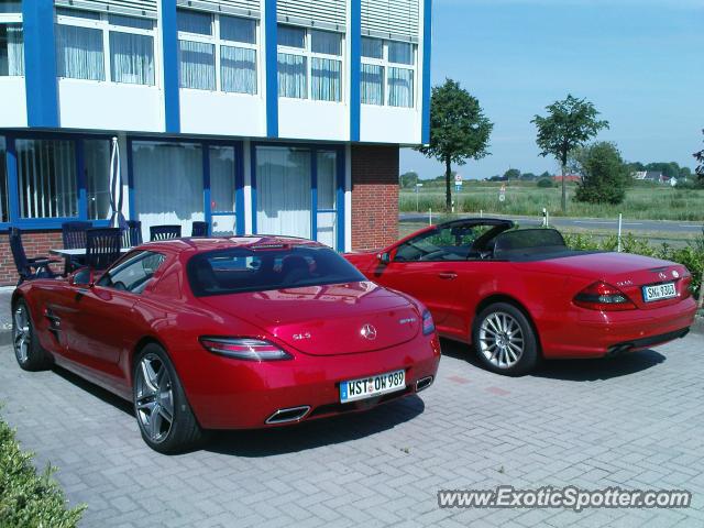 Mercedes SLS AMG spotted in Wilhelmshaven, Germany