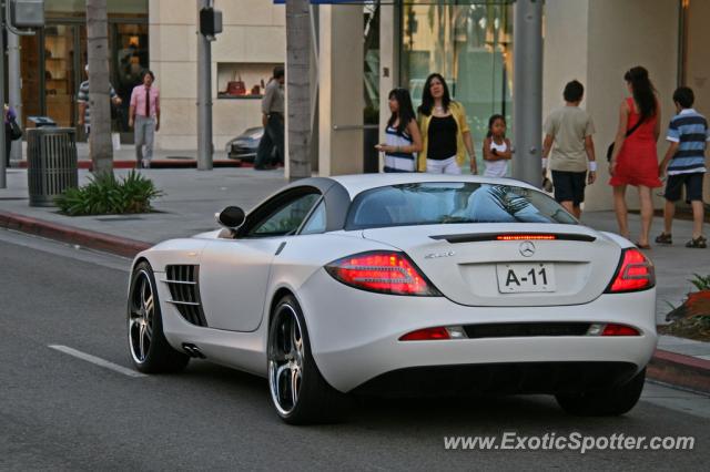 Mercedes SLR spotted in Beverly Hills, California