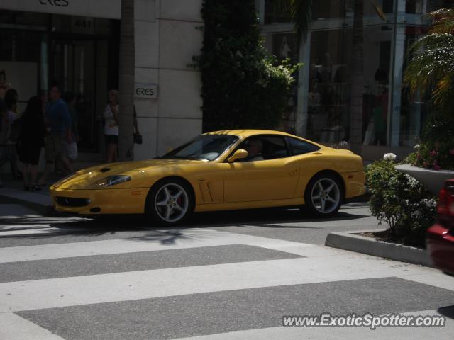 Ferrari 550 spotted in Beverly Hills, California