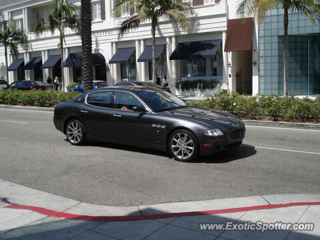 Maserati Quattroporte spotted in Beverly Hills, California