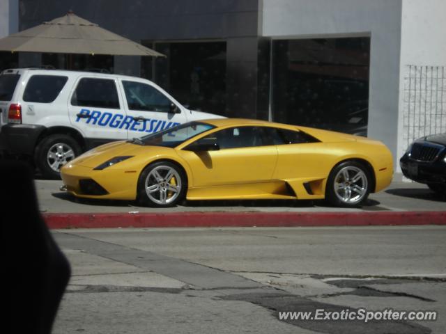 Lamborghini Murcielago spotted in Los Angeles, California