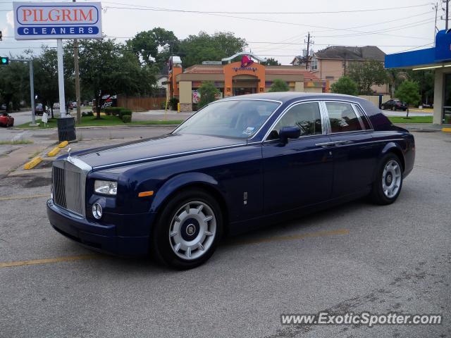 Rolls Royce Phantom spotted in Houston, Texas