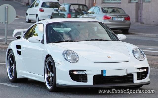 Porsche 911 GT2 spotted in Helsinki, Finland