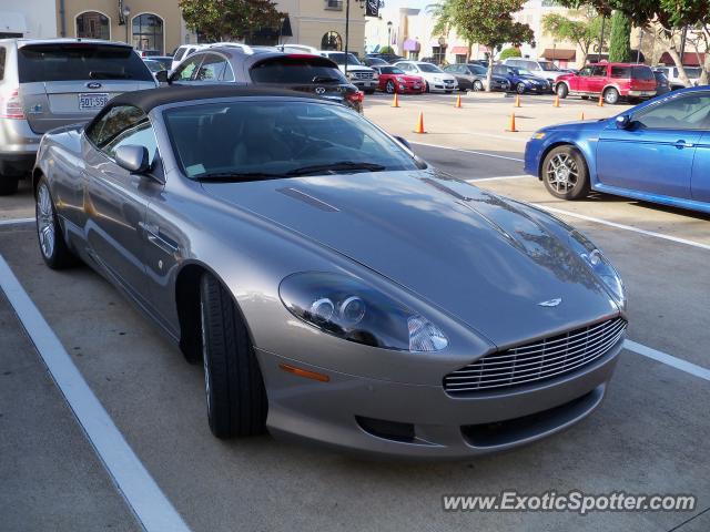 Aston Martin DB9 spotted in Houston, Texas