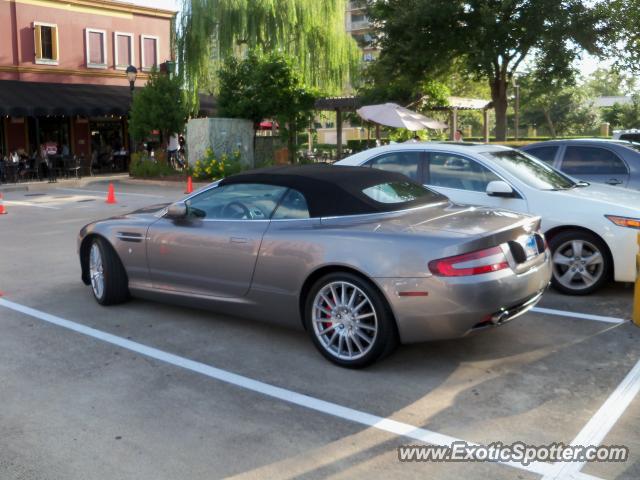 Aston Martin DB9 spotted in Houston, Texas