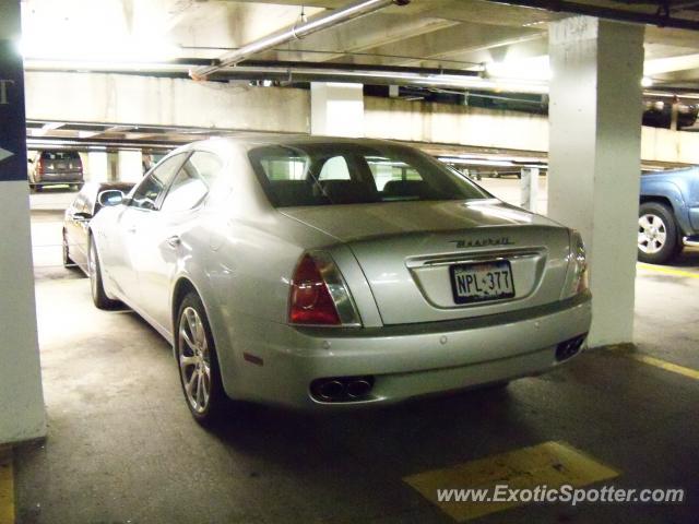 Maserati Quattroporte spotted in Houston, Texas