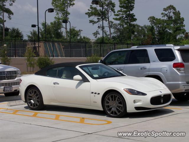 Maserati GranTurismo spotted in Houston, Texas