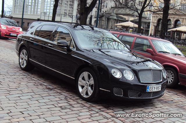 Bentley Continental spotted in Helsinki, Finland