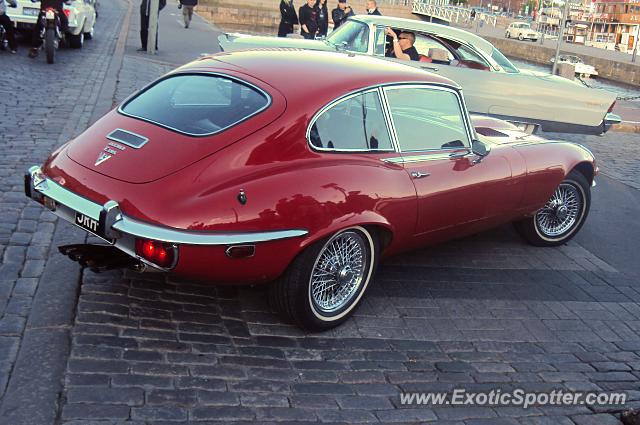 Jaguar E-Type spotted in Helsinki, Finland