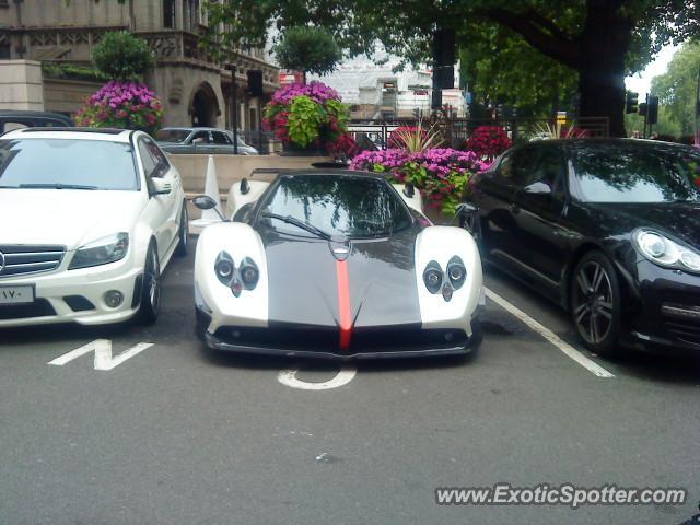 Pagani Zonda spotted in London, United Kingdom