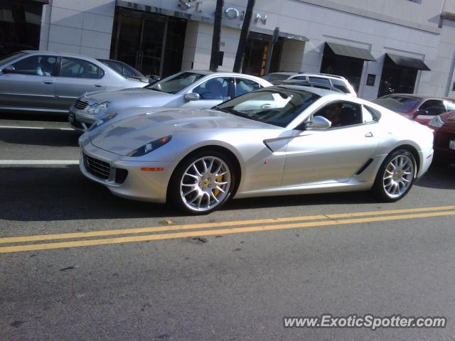 Ferrari 599GTB spotted in Los Angeles, California