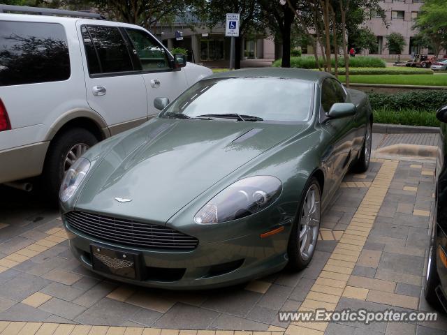 Aston Martin DB9 spotted in Houston, Texas