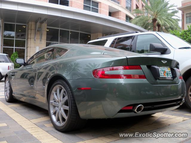 Aston Martin DB9 spotted in Houston, Texas