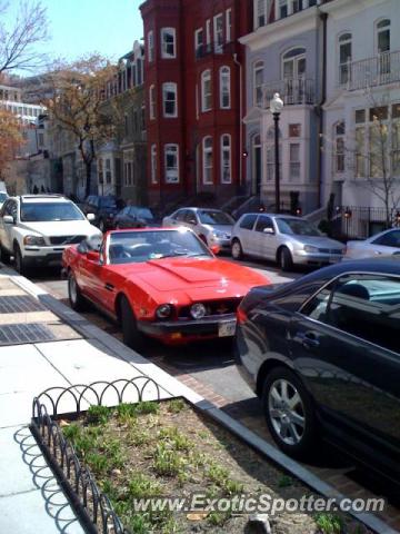 Aston Martin Vantage spotted in Washington DC, Washington