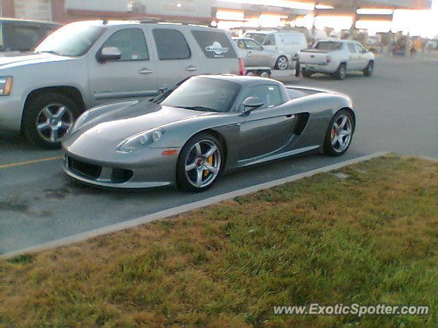 Porsche Carrera GT spotted in Arnprior, Ontario, Canada