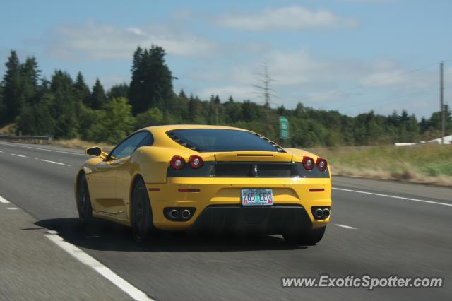 Ferrari F430 spotted in Yakima, Washington