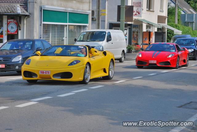 Ferrari F430 spotted in Francorchamps, Belgium