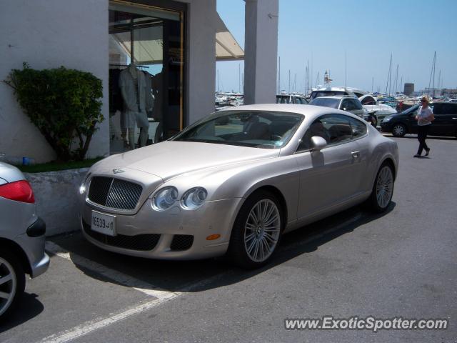 Bentley Continental spotted in Porto Banus, Spain