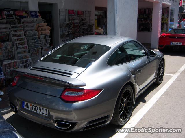 Porsche 911 Turbo spotted in Porto Banus, Spain