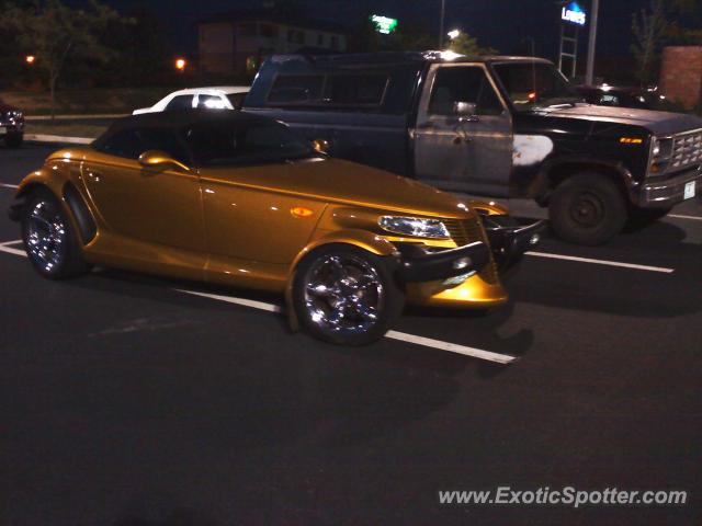 Plymouth Prowler spotted in Bel Air, Maryland