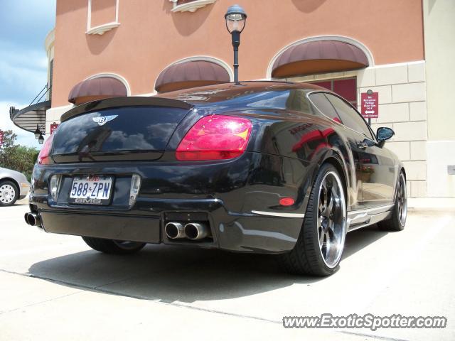 Bentley Continental spotted in Houston, Texas