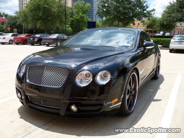 Bentley Continental spotted in Houston, Texas