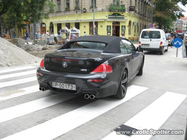 BMW M6 spotted in Budapest, Hungary