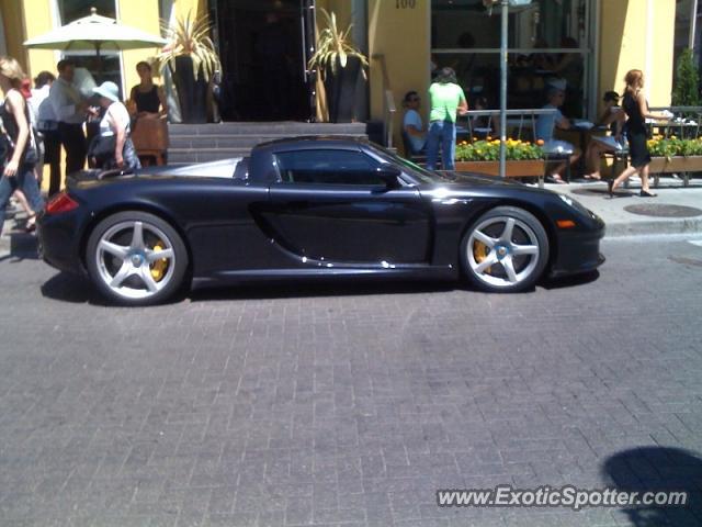 Porsche Carrera GT spotted in Toronto, Canada