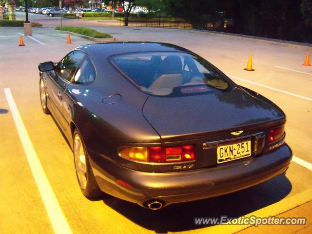 Aston Martin DB7 spotted in Houston, Texas