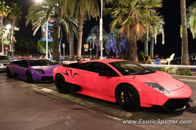 Lamborghini Murcielago spotted in Cannes, France