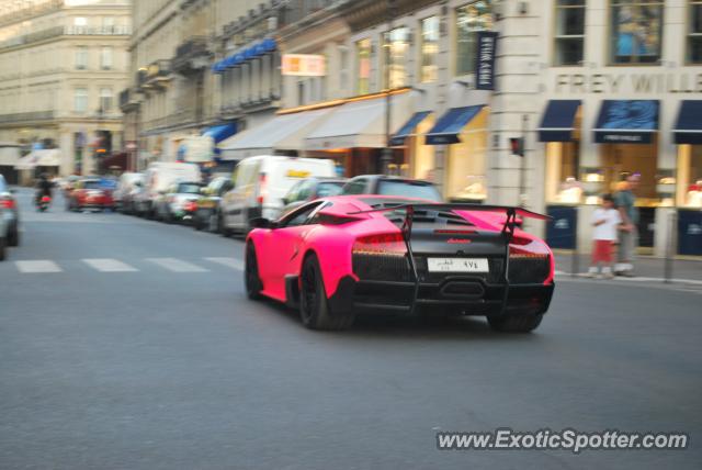 Lamborghini Murcielago spotted in Paris, France