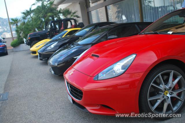 Ferrari California spotted in Monaco, Monaco