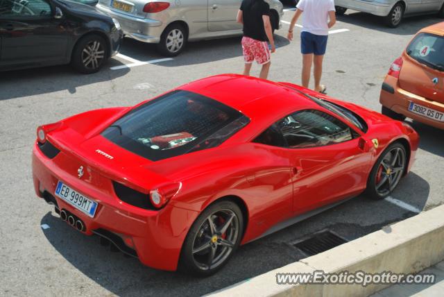 Ferrari 458 Italia spotted in Monaco, Monaco