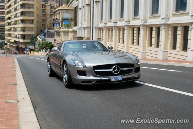 Mercedes SLS AMG spotted in Monaco, Monaco