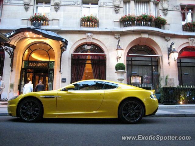 Aston Martin DBS spotted in Paris, France