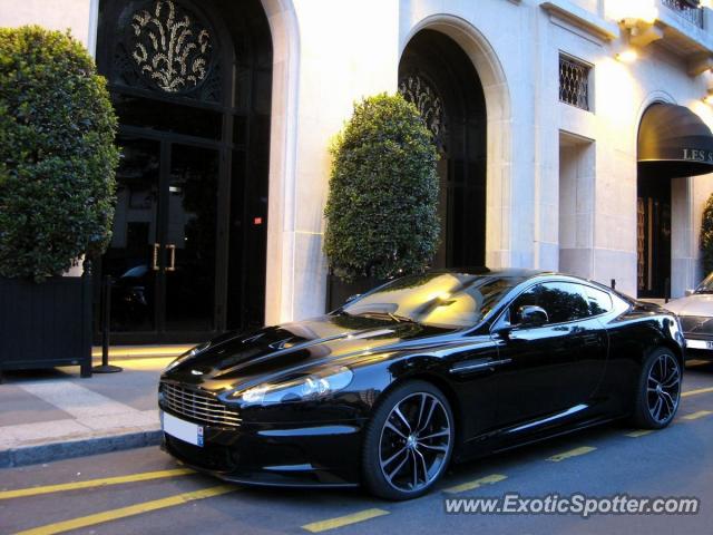 Aston Martin DBS spotted in Paris, France