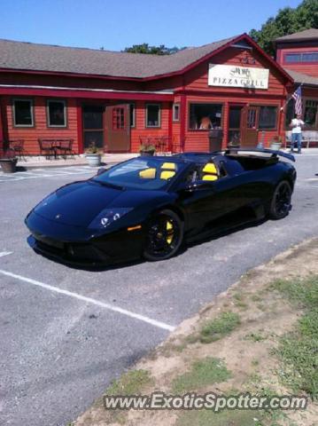 Lamborghini Murcielago spotted in Provincetown, Massachusetts