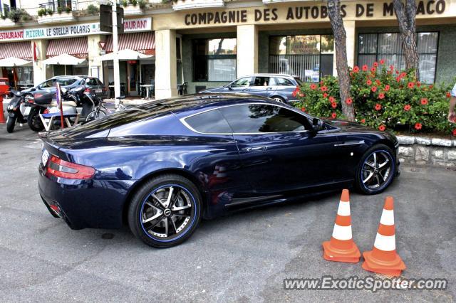 Aston Martin DB9 spotted in Monte-Carlo, Monaco