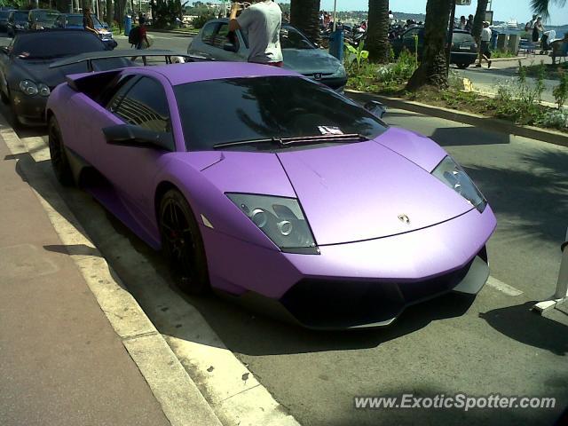 Lamborghini Murcielago spotted in Cannes, France