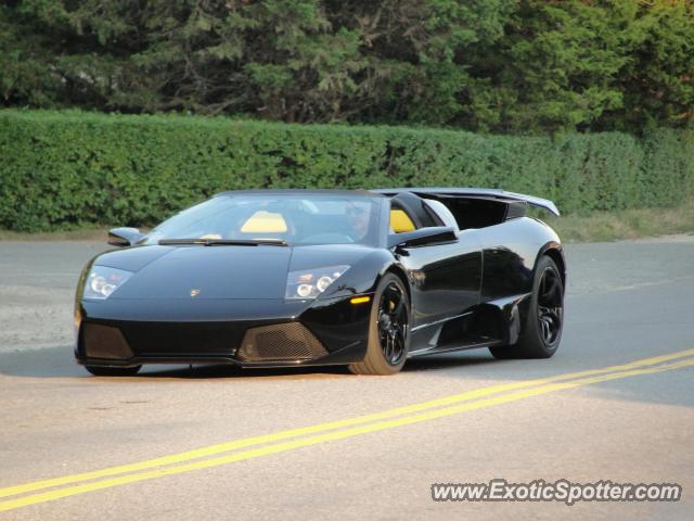 Lamborghini Murcielago spotted in Provincetown, Massachusetts