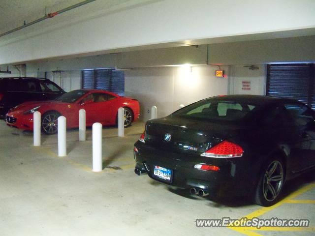 Ferrari California spotted in Houston, Texas